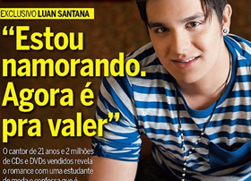 Luan Santana anuncia: ‘Estou namorando. Agora é pra valer’