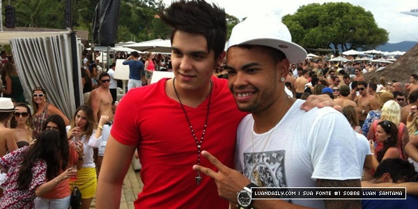 Luan Santana no Show de Bob Sinclar