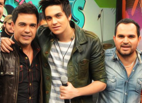 Luan Santana passa a tarde vendo “Dois Filhos de Francisco”, em um grante tiete ao seus idolos