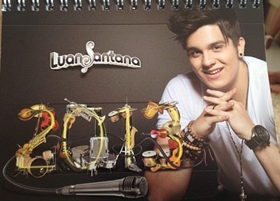 Novidade | Confira o calendário ‘Luan Santana 2013’