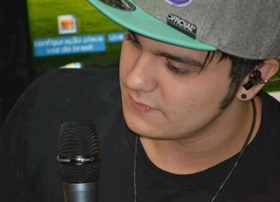Fotos | Luan Santana na rádio Graúna FM
