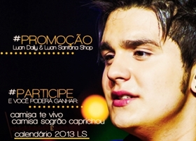 Uma semana de prêmios no LUAN DAILY, participe e concorra a produtos oficias do Luan Santana