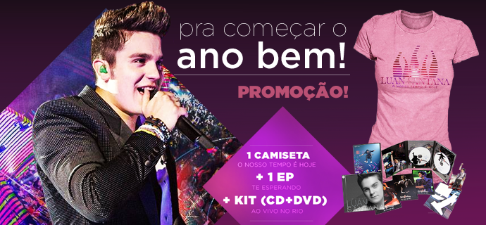 PROMOÇÃO ENCERRADA: Concorra á um super kit do Luan Daily
