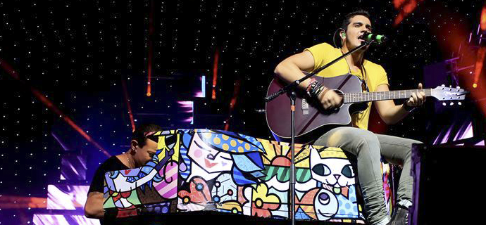 Luan Santana lança nova turnê em São Paulo, veja fotos: