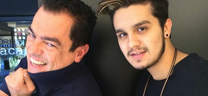 Fotos | Luan Santana ganha novo corte de cabelo
