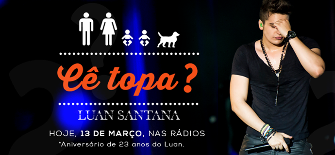 Ouça “Cê Topa”, o novo single de Luan Santana!