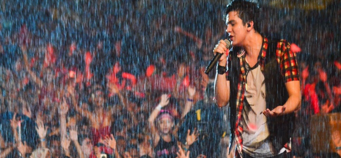 Luan Santana promete chuva no palco do “Melhores do Ano”