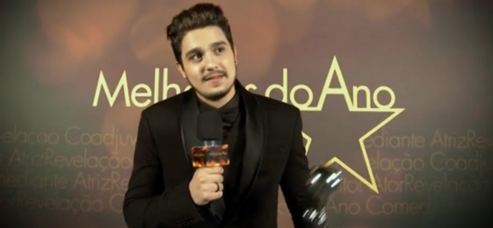 Vídeo | Luan Santana nos bastidores do “Melhores do Ano”