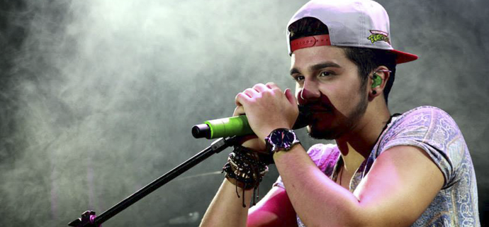 Luan Santana se apresenta no primeiro dia da 26ª edição da Festa do Pinhão