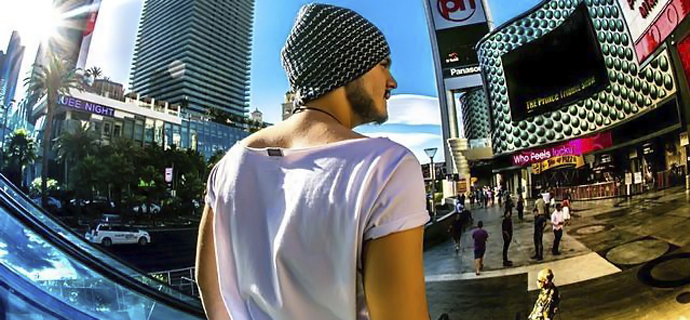 Fotos | Luan Santana viaja para Las Vegas