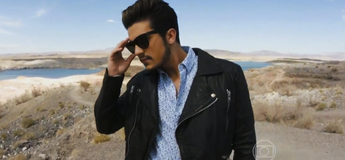Em Las Vegas, Luan Santana manda vídeo para o quadro “Altas Horas Pelo Mundo”