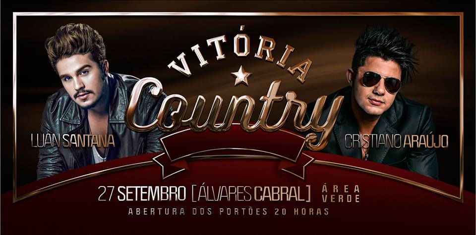 Luan Santana é atração confirmada no Vitória Country