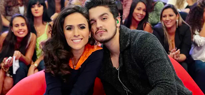 Luan Santana parabeniza Tatá Werneck e revela que estará no “Tudo Pela Audiência”