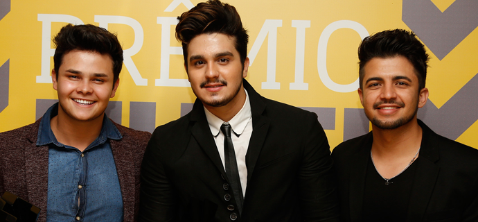 Luan Santana ganha nas categorias de”Melhor Música” e “Melhor clipe” no Prêmio Multishow, veja fotos da premiação: