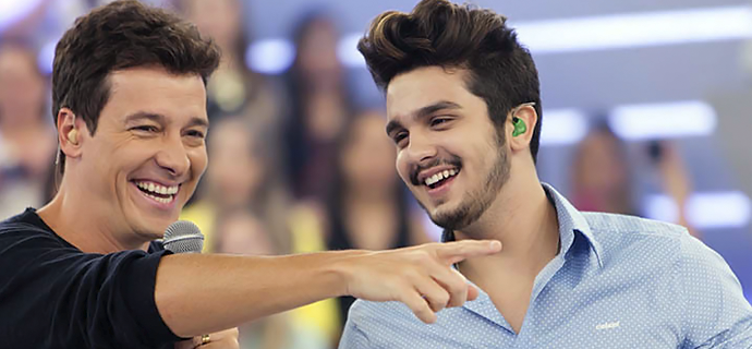 Luan Santana participa do programa “A Hora do Faro” neste domingo (19)