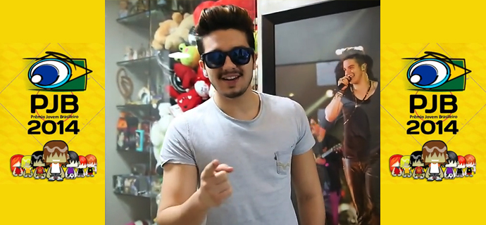 Luan Santana ganha troféu de “Melhor Cantor Jovem” no Prêmio Jovem Brasileiro