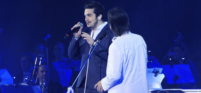 VÍDEO | Confira os bastidores e entrevista com Luan Santana no especial do Roberto Carlos