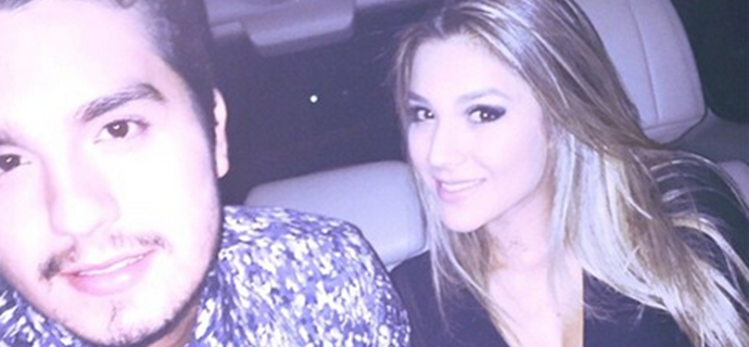 Luan Santana e irmã curtem festa de casamento de Fernanda Souza e Thiaguinho