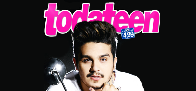 Confira a matéria de Luan Santana para a revista Toda Teen