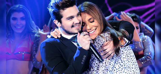 Confira a participação de Luan Santana no Domingão do Faustão