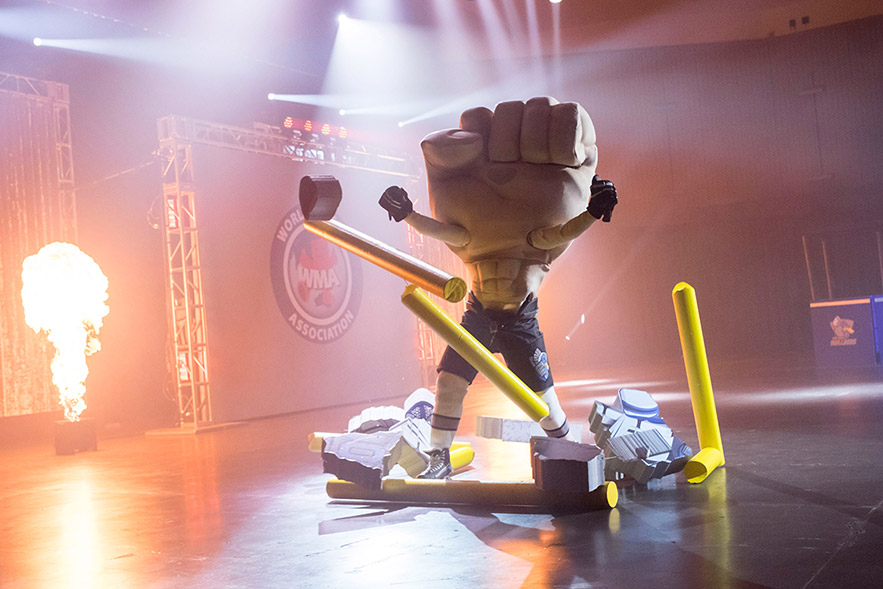 Netflix’s Mascots isn’t Christopher Guest’s best movie. But it does have a giant humping fist!
