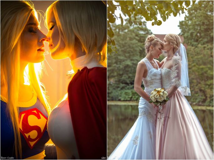These Two Female Cosplayers Got Married In a Real-Life Dream Ceremony