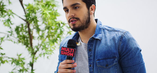 Durante os bastidores do Música Boa, Luan Santana conta “Gosto de cantar canções românticas”