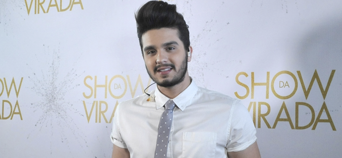 Luan Santana grava participação no “Show da Virada”