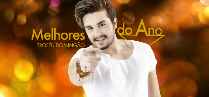 Luan Santana é indicado ao “Melhores do Ano 2015” do Domingão do Faustão