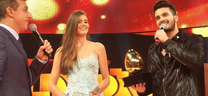“Escreve Aí” de Luan Santana fica em 1° lugar no Caldeirão de Ouro
