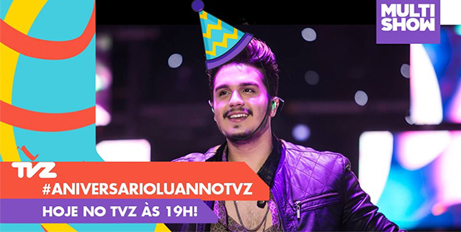 Luan Santana faz aniversário e ganha homenagem no TVZ nesta sexta (11)