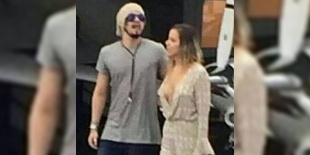 Luan Santana é flagrado entrando em avião em Tocantins com loira de Brasília