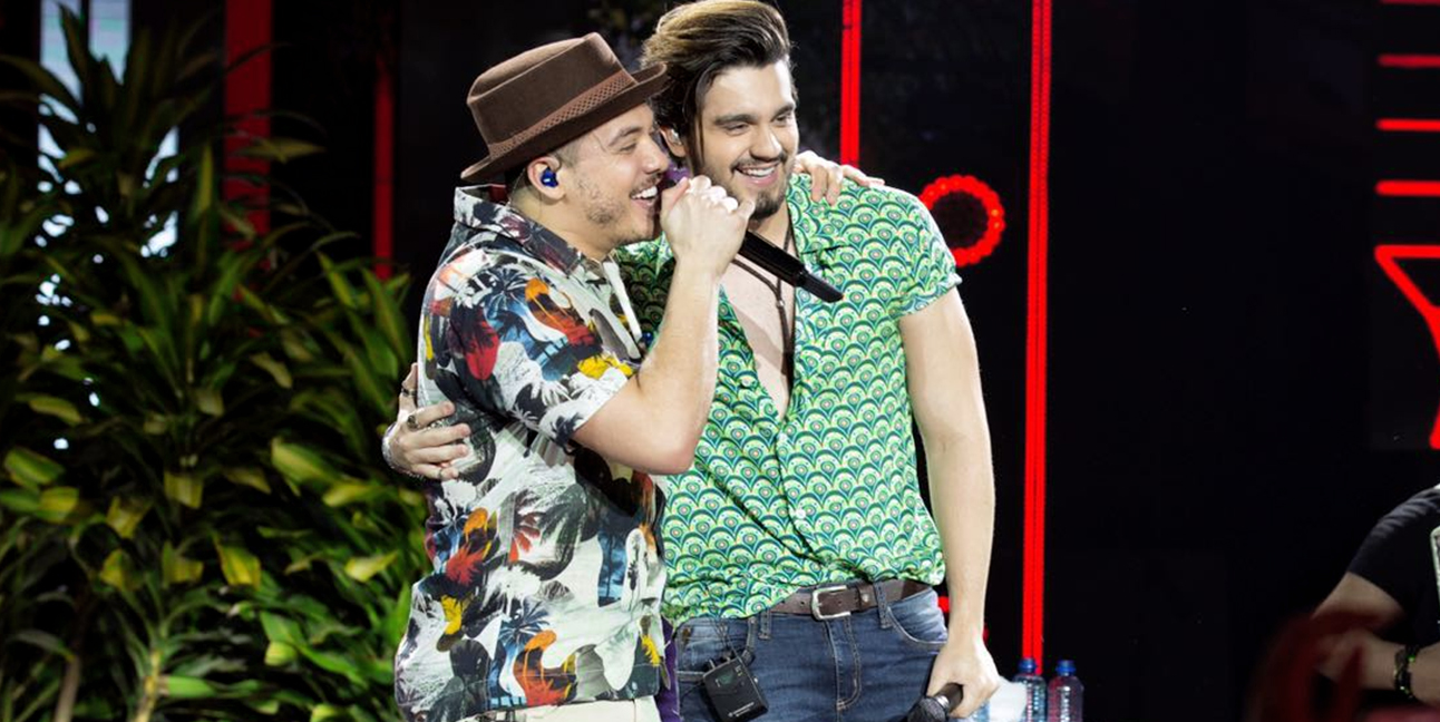 Luan Santana participa do DVD de Wesley Safadão