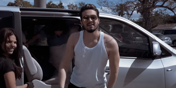 Luan Santana divulga making of do videoclipe de “Acordando o Prédio”