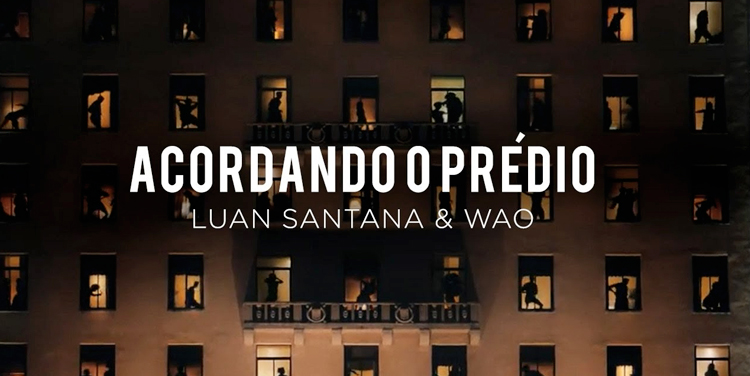 “Acordando o Prédio”, de Luan Santana, ganha versão em eletrônico