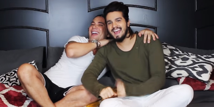 Luan Santana participa do canal do Youtube Hotel Mazzafera