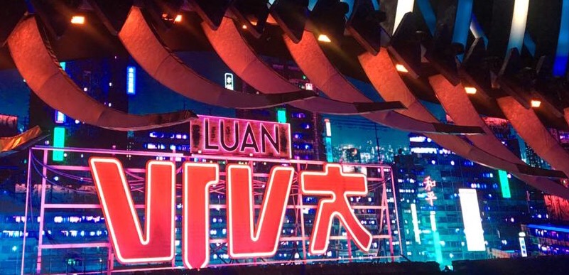 VIVA! Luan Santana grava seu novo DVD na Bahia.